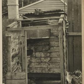 Print - Outbuilding in Brown Street Camperdown, 1922