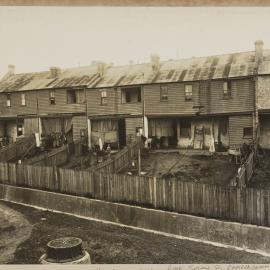 Print - Terrace houses along Susan Street Annandale, 1923
