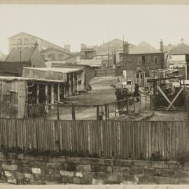 Print - Stable yard, Susan Street Annandale, 1923