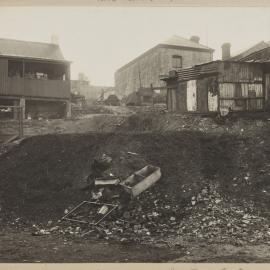 Print - Manure dump and houses on Susan Street Annandale, 1923