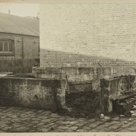 Print - Stone bin, Gordon Street Camperdown, 1922