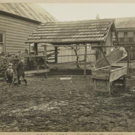 Print - Kurrajong house and shed, Salisbury Road Camperdown, 1922