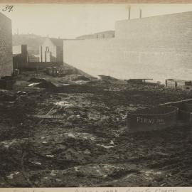 Print - Ferns yard, Gordon Street Camperdown, 1922