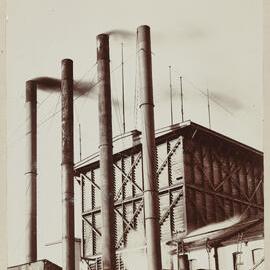 Print - Pyrmont Power Station in Pyrmont, circa 1904-1906