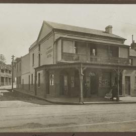 Print - Flinders Hotel, Flinders Streets Surry Hills, 1916