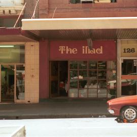 The Iliad Restaurant Liverpool Street Sydney, 1988