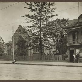 Print - St Michaels Church of England, Flinders Street Surry Hills, 1916
