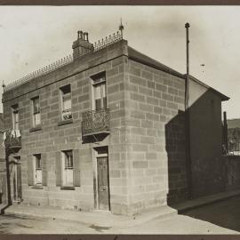 Print - Building on corner of Hill and Clare Streets Surry Hills, 1916