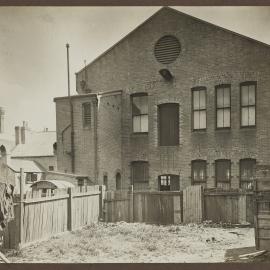 Print - White and Sons boot factory, Hutchinson Street Surry Hills, 1916