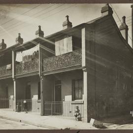 Print - Terrace houses on Hutchinson Street Surry Hills, 1916
