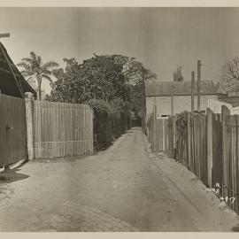 Print - Earl Street Potts Point, 1917