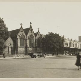 Print - St Benedicts Church, George Street West Chippendale, 1933