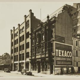 Print - Buildings and Motor Garage, Elizabeth Street Sydney, 1933