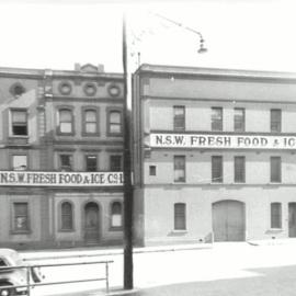 Print - Realignment of Harbour Street, Sydney, 1937