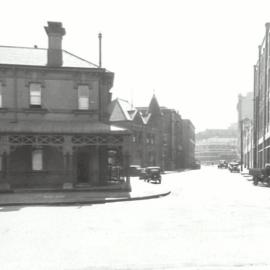 Print - Realignment of Harbour Street, Sydney, 1937