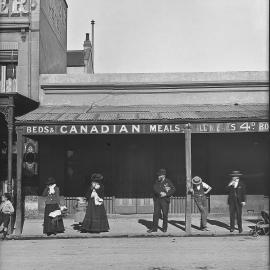 Print - George Street Sydney, circa 1901