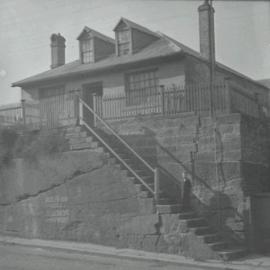 Print - Kent Street Millers Point, circa 1901