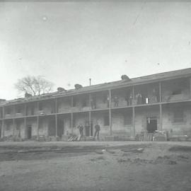 Print - Belmore Police Barracks, Garden Street Haymarket, circa 1901