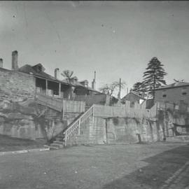 Print - Trinity Avenue Millers Point, circa 1901