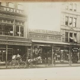 Print - George Street Sydney, circa 1912