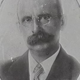 Portrait of B Richards, Mayor of Redfern, 1920