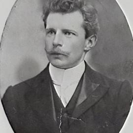 Portrait of Arthur Mason, Municipal Council of Sydney, 1901