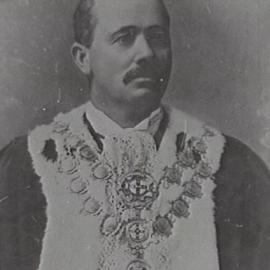 Portrait of Lord Mayor and Alderman Allen Arthur Taylor, Municipal Council of Sydney