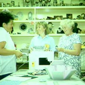 Craft class at Maybanke Recreation Centre, Harris Street Ultimo, 1990