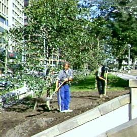 Hyde Park South Upgrade, College Street Sydney, circa 1992