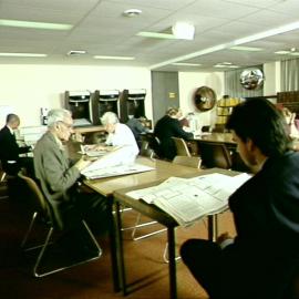 Readers in the Sydney City Library, Pitt Street Sydney, 1991