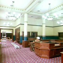 Restoration of Haymarket Chambers, Library, George Street Sydney, circa 1992