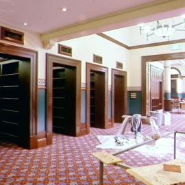 Restoration of Haymarket Chambers, Library, George Street Sydney, circa 1992