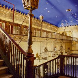 Lobby of Capitol Theatre before restoration, Hay Street Haymarket, 1992