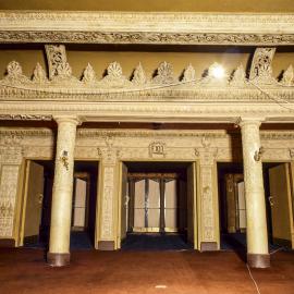 Interior foyer of the Capitol Theatre before restoration, Hay Street Haymarket, 1992