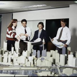 City Model, Town Hall House, corner Kent and Druitt Streets Sydney, circa 1995