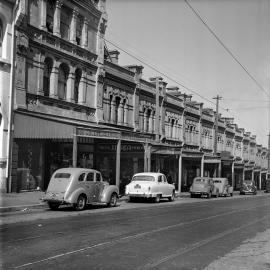 Street view, Glebe Point Road Glebe, 1953