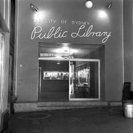 City of Sydney Public Library, George Street Sydney, 1957