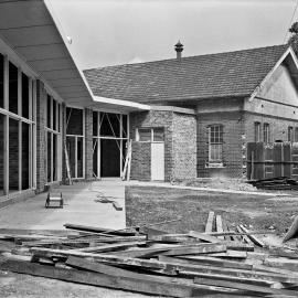 Construction of the Harry Jensen Welfare Centre, Watson Road  Millers Point, 1958