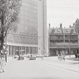 Creation of Chifley Square, Phillip Street Sydney, 1958.