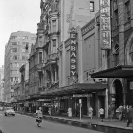 Embassy Theatre, Castlereagh Street Sydney, 1960