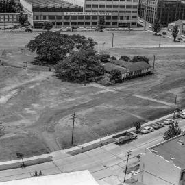 Panorama across Wentworth Park, Wentworth Park Road Glebe, 1964