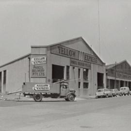 Yellow Express Carriers, Pyrmont Road Pyrmont, 1964