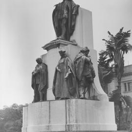 Shakespeare Memorial from Shakespeare Place, Shakespeare Place Sydney, 1958