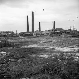 Austral Brickworks, corner King Street and Mitchell Road Alexandria, 1961