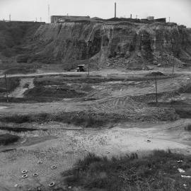 Bedford Refuse Pit, corner King Street and Mitchell Road St Peters, 1962