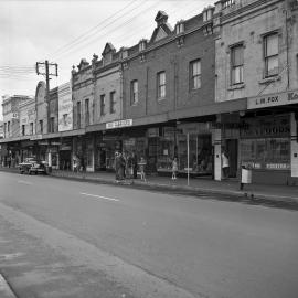 Accident site, King Street Newtown, 1962