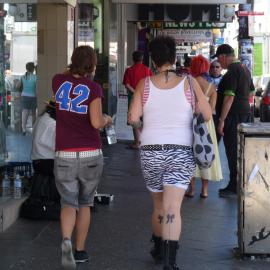 Walking along King Street, King Street North Newtown, 2009 