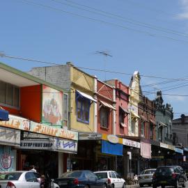 Northerly view, South King Street Newtown, 2008