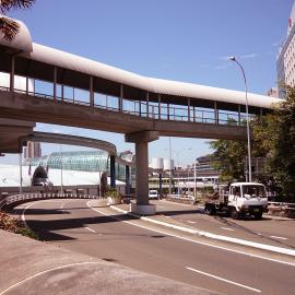 Sydney Monorail track above Darling Drive Pyrmont, 2009