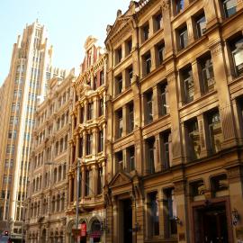 Heritage buildings including The Grace Hotel, York Street Sydney, 2009